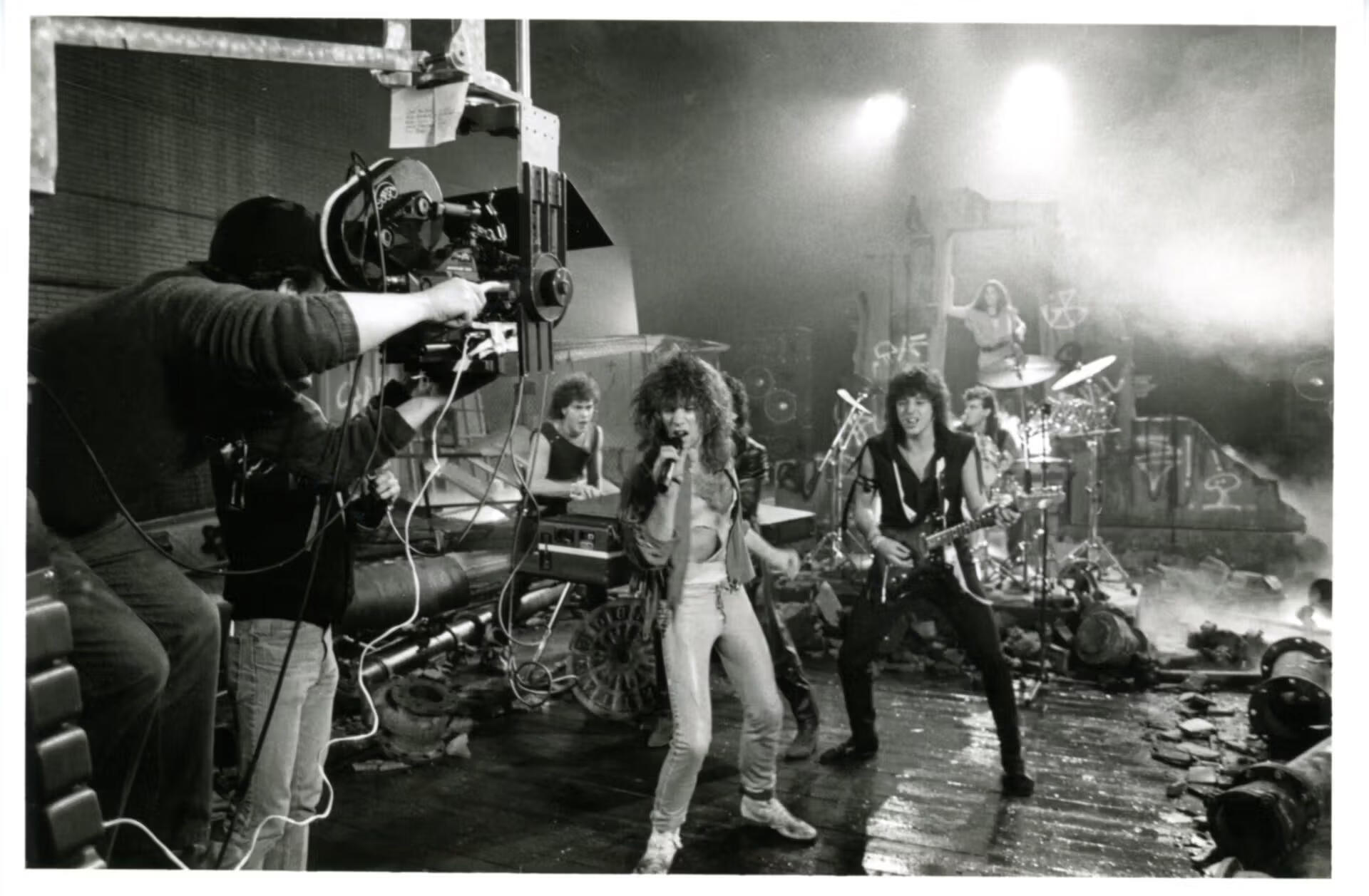 Photo of Filming Bon Jovi Runaway Music Video